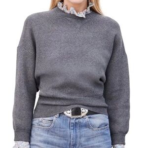 Isabel Marant Etoile Sweater Lucia‎ Wool Blend Pullover Sz XS FR 34